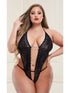 BACI DEEP-V LACE TEDDY